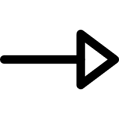 End Point Triangle Icon from Core Line Set