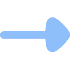 End Point Triangle Icon from Flex Flat Set