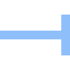End Point Vertical Bar Icon from Sharp Flat Set