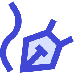 Freehand Tool Icon from Sharp Duo Set