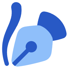 Freehand Tool Icon from Plump Flat Set