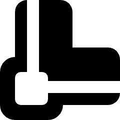 Inside Stroke Icon from Micro Solid Set