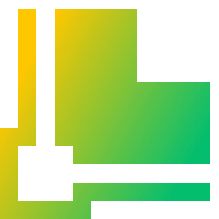 Inside Stroke Icon from Sharp Gradient Set