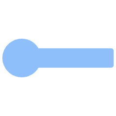 Line Start Circle Icon from Plump Flat Set