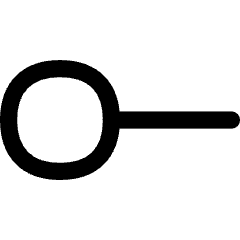 Line Start Circle Icon from Flex Line Set