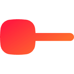 Line Start Square Icon from Flex Gradient Set