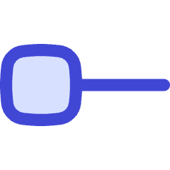 Line Start Square Icon from Flex Duo Set