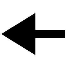 Line Start Triangle Icon from Sharp Solid Set