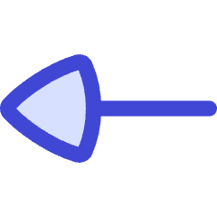 Line Start Triangle Icon from Flex Duo Set