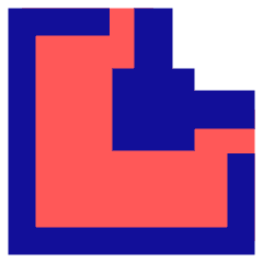 Outside Stroke Icon from Sharp Pop Set