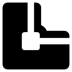 Outside Stroke Icon from Core Solid Set