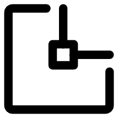 Outside Stroke Icon from Core Line Set