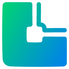 Outside Stroke Icon from Plump Gradient Set