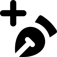Pen Tool Add Icon from Flex Solid Set
