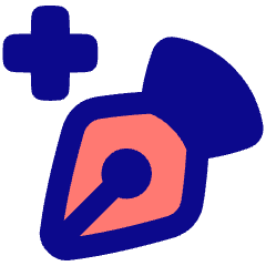 Pen Tool Add Icon from Plump Pop Set