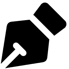 Pen Tool Icon from Core Solid Set