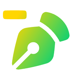 Pen Tool Delete Icon from Plump Gradient Set