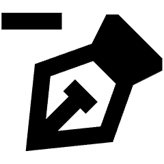 Pen Tool Delete Icon from Sharp Remix Set