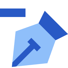 Pen Tool Delete Icon from Sharp Flat Set