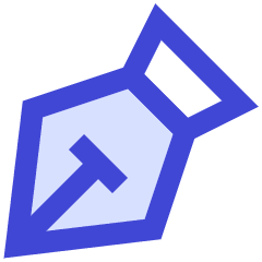Pen Tool Icon from Sharp Duo Set