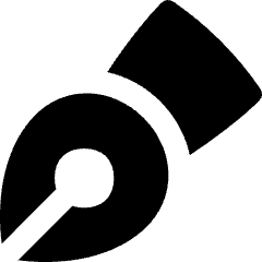 Pen Tool Icon from Flex Solid Set