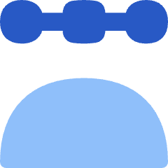 Round Anchor Point Icon from Flex Flat Set