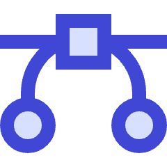 Round Anchor Point Icon from Sharp Duo Set