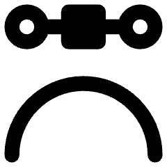 Round Anchor Point Icon from Core Remix Set