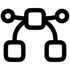Round Anchor Point Icon from Plump Line Set