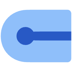 Round Cap Icon from Plump Flat Set