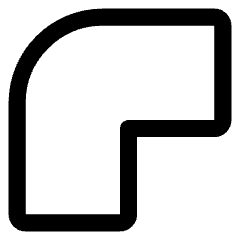 Round Corner Icon from Core Line Set