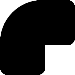 Round Corner Icon from Micro Solid Set