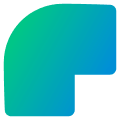 Round Corner Icon from Plump Gradient Set