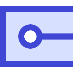 Square Cap Icon from Sharp Duo Set
