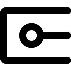 Square Cap Icon from Micro Line Set