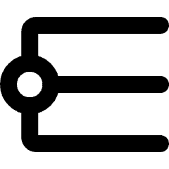 Straight Cap Icon from Micro Line Set