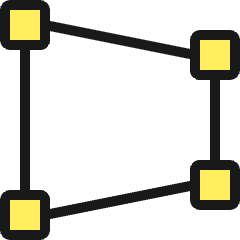 Vectors Anchor Rectangle Icon from Ultimate Colors Set