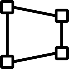 Vectors Anchor Rectangle Icon from Ultimate Light Set