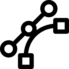 Vectors Path Corner Icon from Ultimate Regular Set