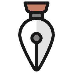Vectors Pen 1 Icon from Ultimate Colors Set