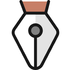 Vectors Pen Icon from Ultimate Colors Set