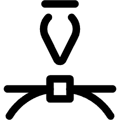 Vectors Pen Flat Icon from Ultimate Regular Set