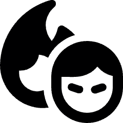 Spicy Head Flame Icon from Ultimate Bold Set