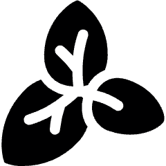 Vegetable Basil Leaf Icon from Ultimate Bold Set