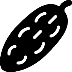 Vegetable Bitter Melon Icon from Ultimate Bold Set