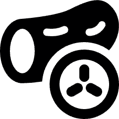 Vegetable Cucumber Slice 1 Icon from Ultimate Bold Set