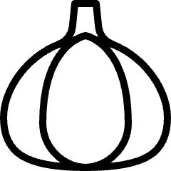 Vegetable Garlic Icon from Ultimate Light Set