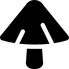 Vegetable Mushroom 1 Icon from Ultimate Bold Set