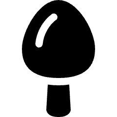 Vegetable Mushroom 2 Icon from Ultimate Bold Set