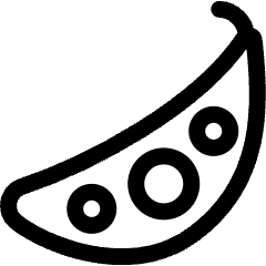 Vegetable Pea Icon from Ultimate Regular Set